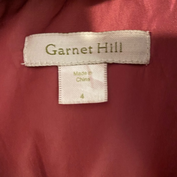 PINK Garnet Hill Modern Long Down Coat - Picture 8 of 11